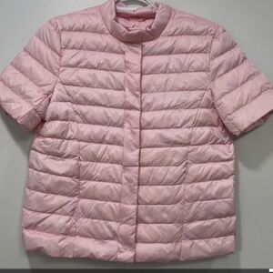 J McLaughlin Pink Puffer Jacket. Size S